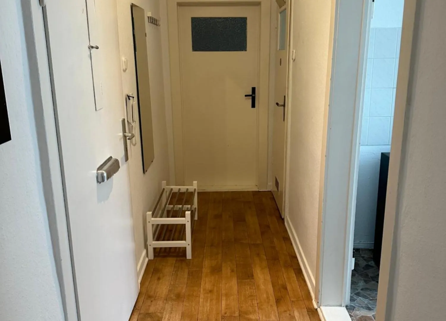 Doppelbett Unterkunft Vahrenwald-List Hannover Apartment