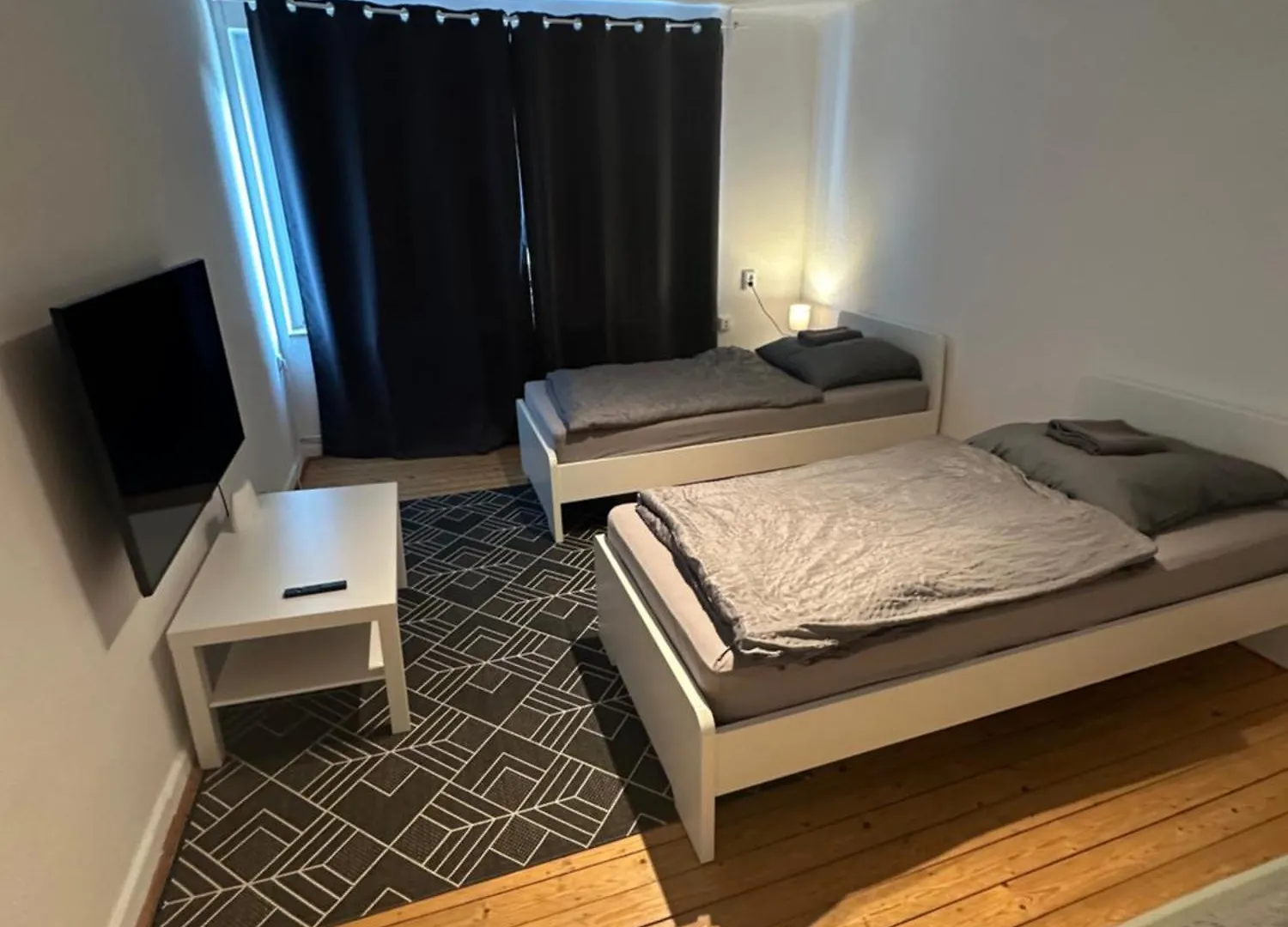 Doppelbett Unterkunft Vahrenwald-List Hannover Apartment
